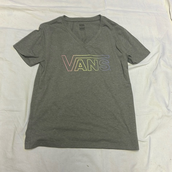 Vans Women’s V-Neck Ombre Shirt Size XSmall - Picture 1 of 7